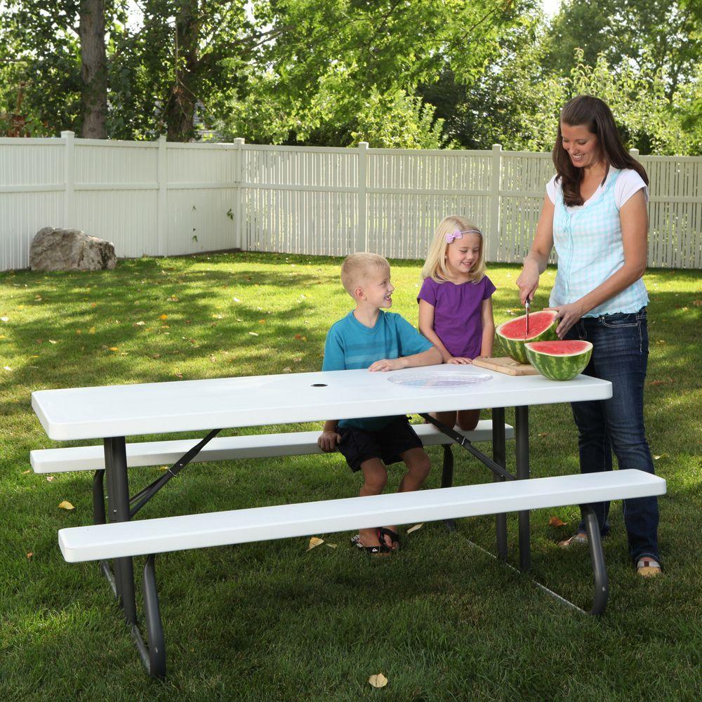 57 in. x 72 in. Folding Picnic Table