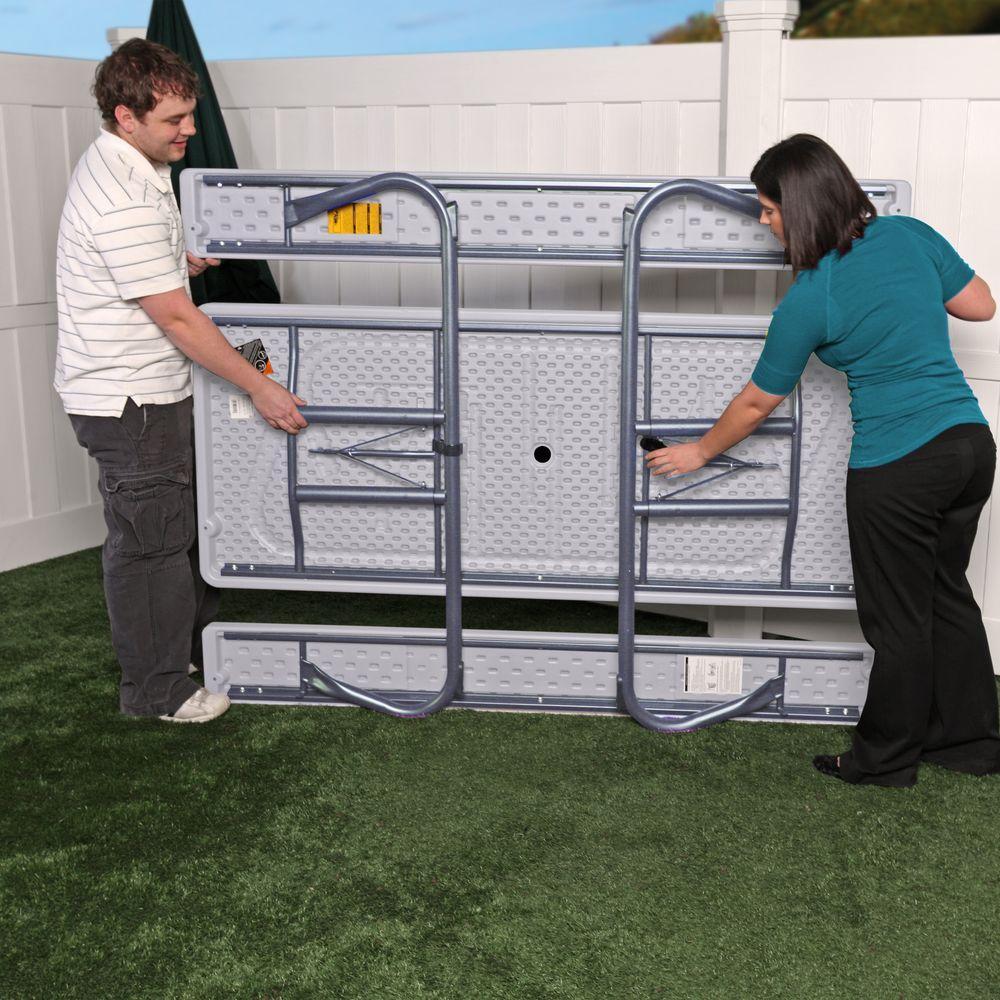 57 in. x 72 in. Folding Picnic Table