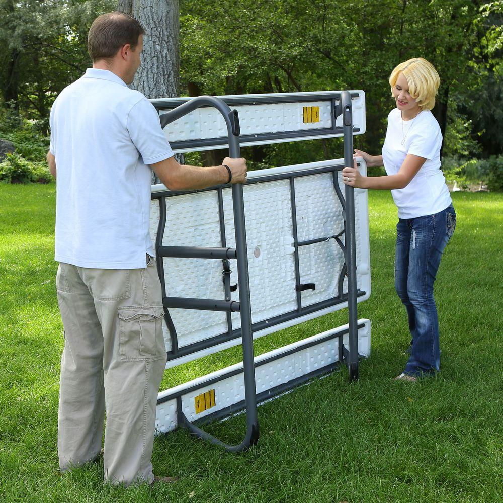 57 in. x 72 in. Folding Picnic Table