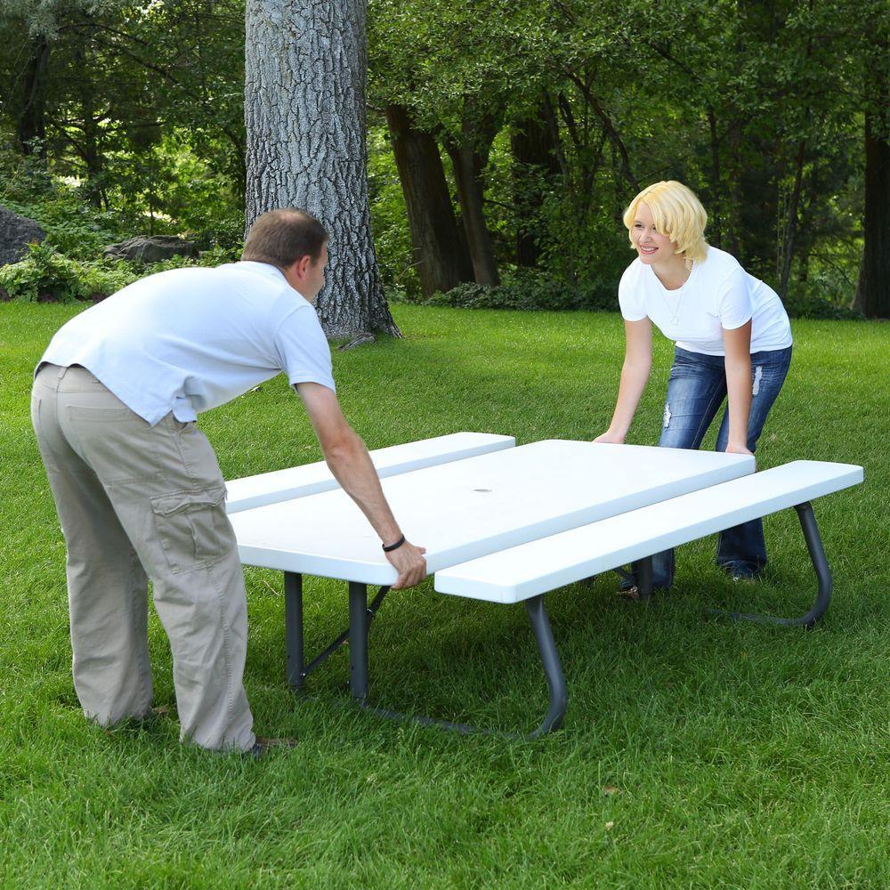 57 in. x 72 in. Folding Picnic Table