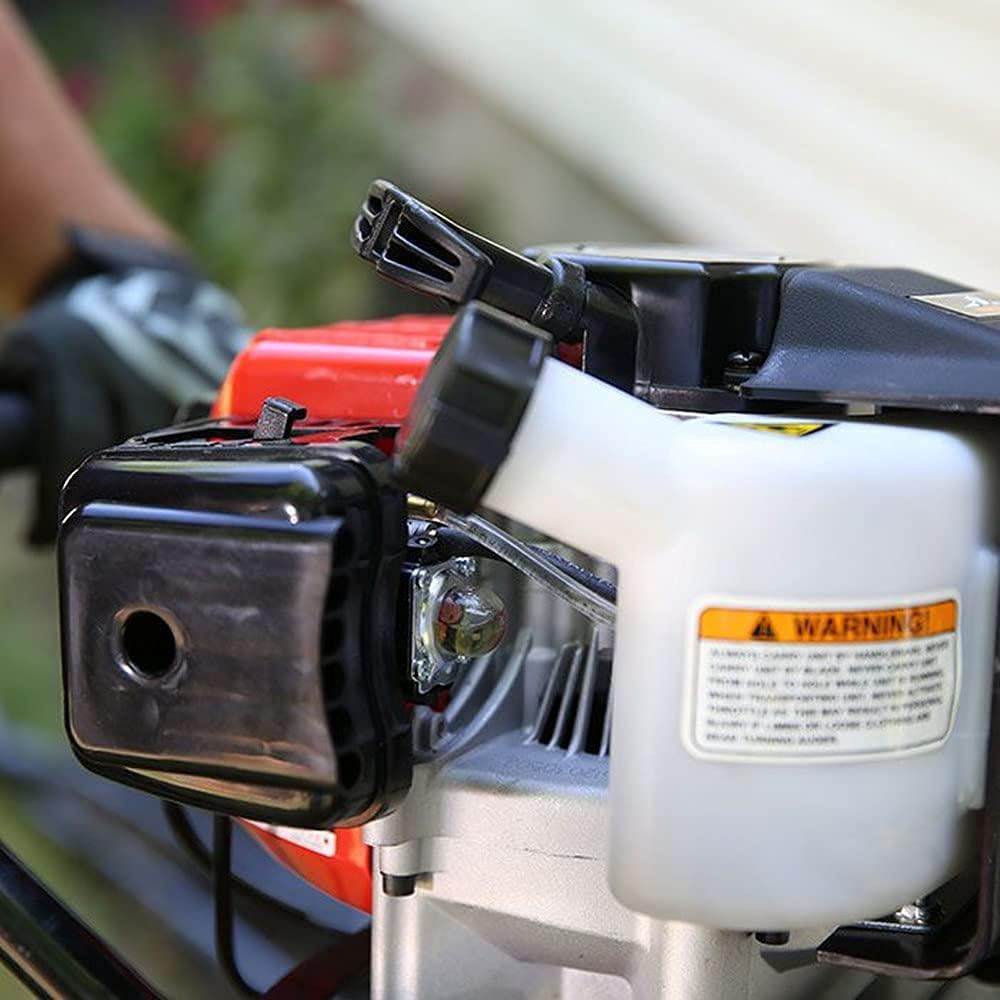 gardentrax earth auger combo 43cc 2cycle powerhead with 8 inch auger drill bit