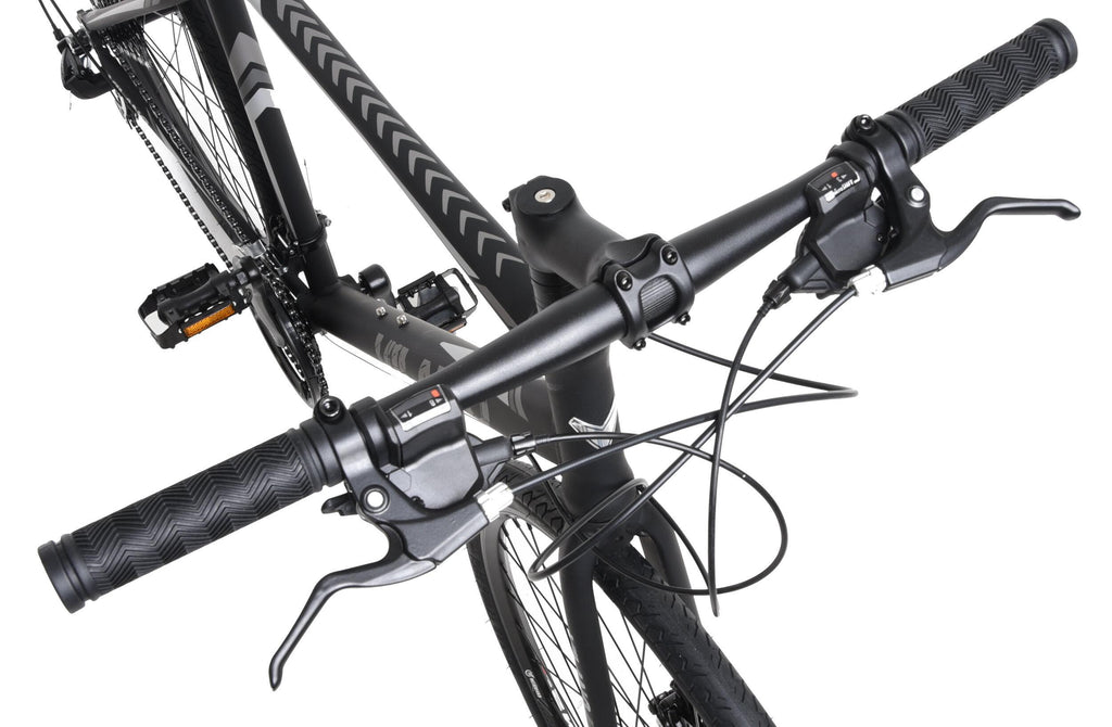 Vilano Diverse 3.0 Performance Hybrid Road Bicycle, 24 Speed Disc Brakes
