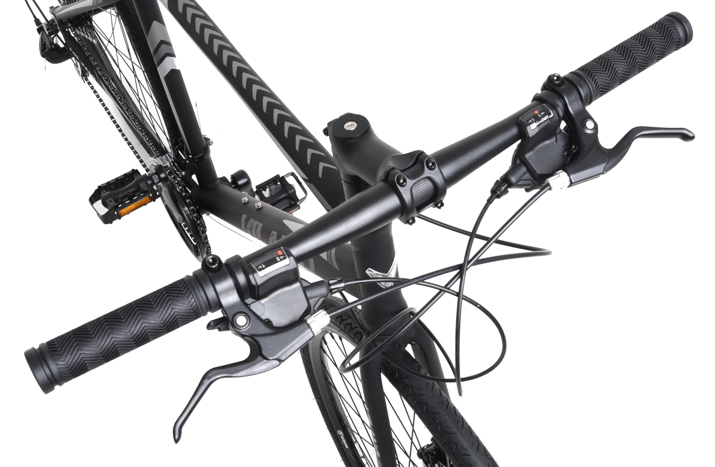 Vilano Diverse 3.0 Performance Hybrid Road Bicycle, 24 Speed Disc Brakes