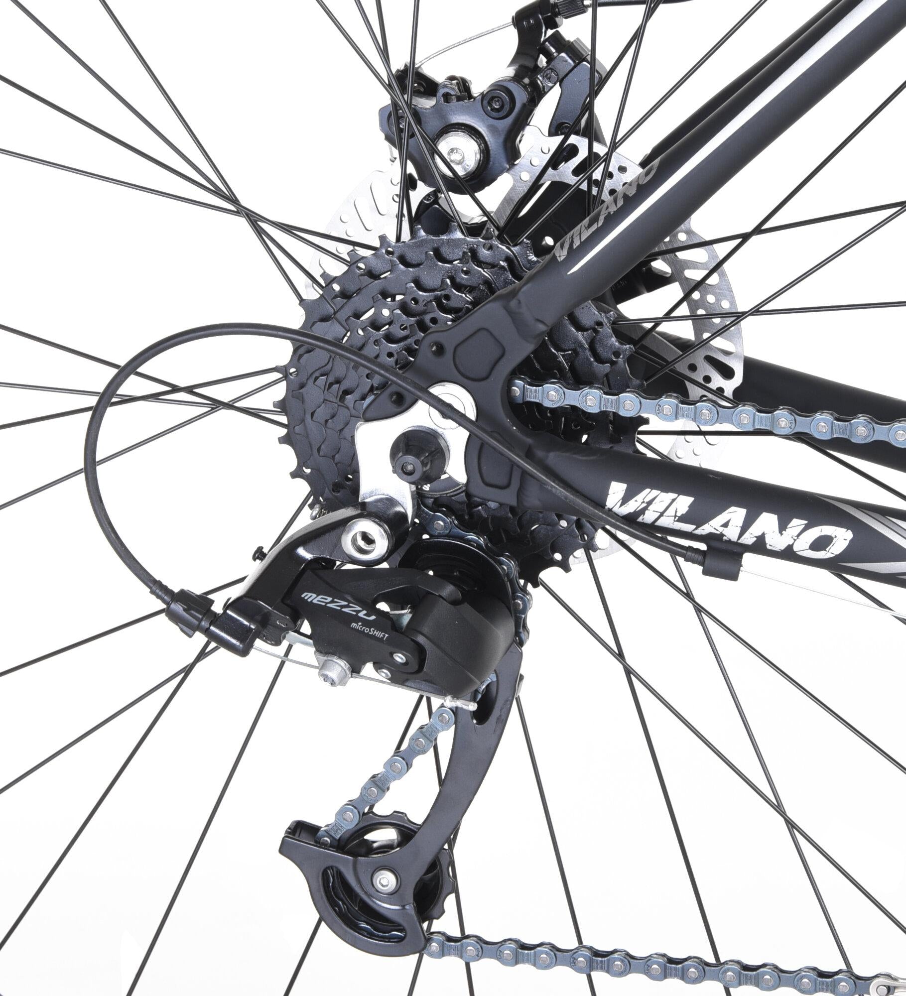 Vilano Diverse 3.0 Performance Hybrid Road Bicycle, 24 Speed Disc Brakes