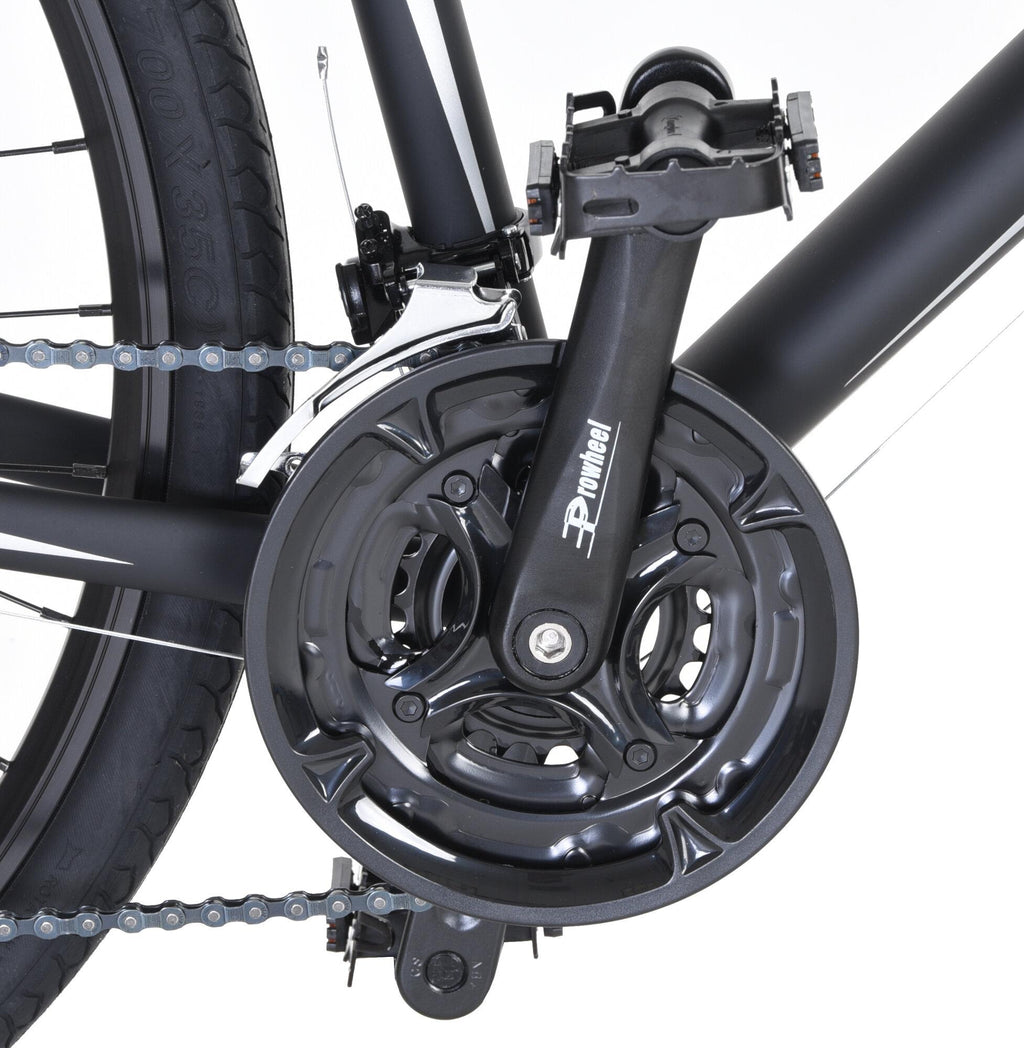 Vilano Diverse 3.0 Performance Hybrid Road Bicycle, 24 Speed Disc Brakes