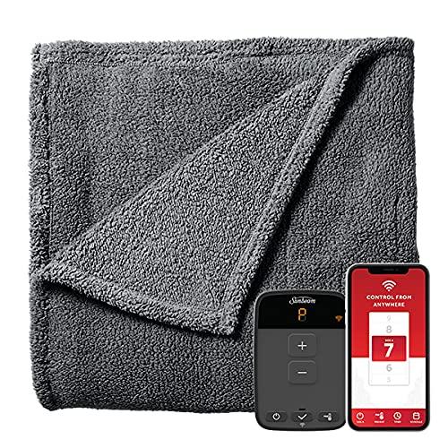 Sunbeam LoftWi-Fi Connected Heated Blanket, Twin Size, Used