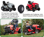 15x6.00-6 Lawn Mower Tire and Wheel Front Tire Compatible with    Riding Mowers Lawn Tractors
