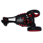 MacGregor Golf VIP 3 Wheel Golf Cart - Black/Red