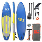 Classic 11 ft. 6 in. Glowworm Premium Inflatable Stand Up Paddle Board with Full SUP Accessories