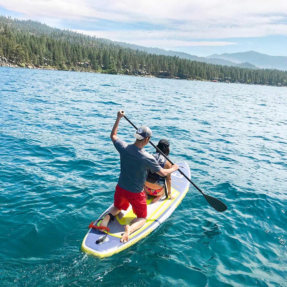 Classic 11 ft. 6 in. Glowworm Premium Inflatable Stand Up Paddle Board with Full SUP Accessories