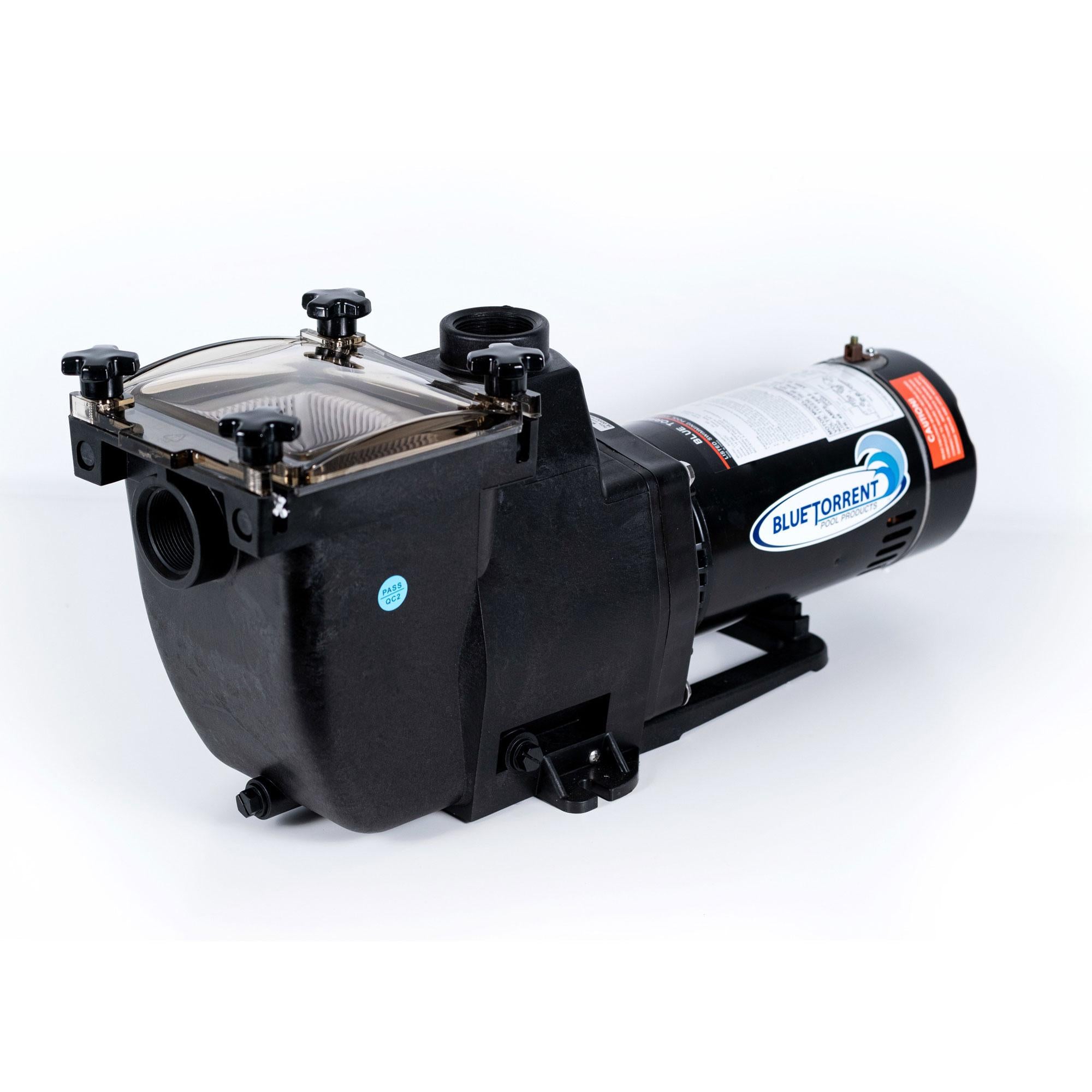 blue torrent 1hp typhoon in ground pool pump