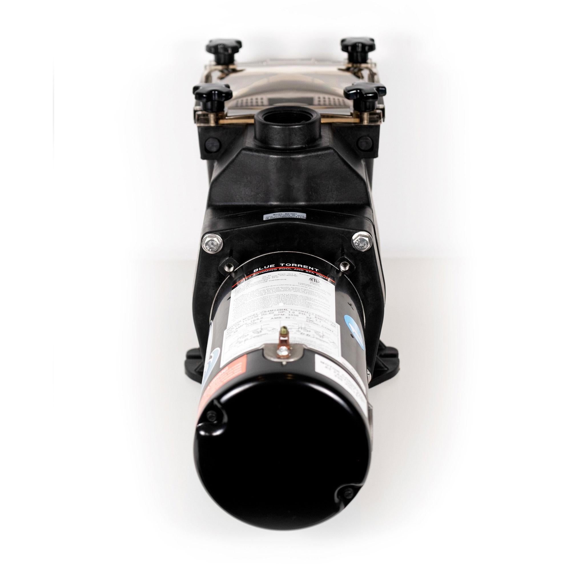 blue torrent 1hp typhoon in ground pool pump