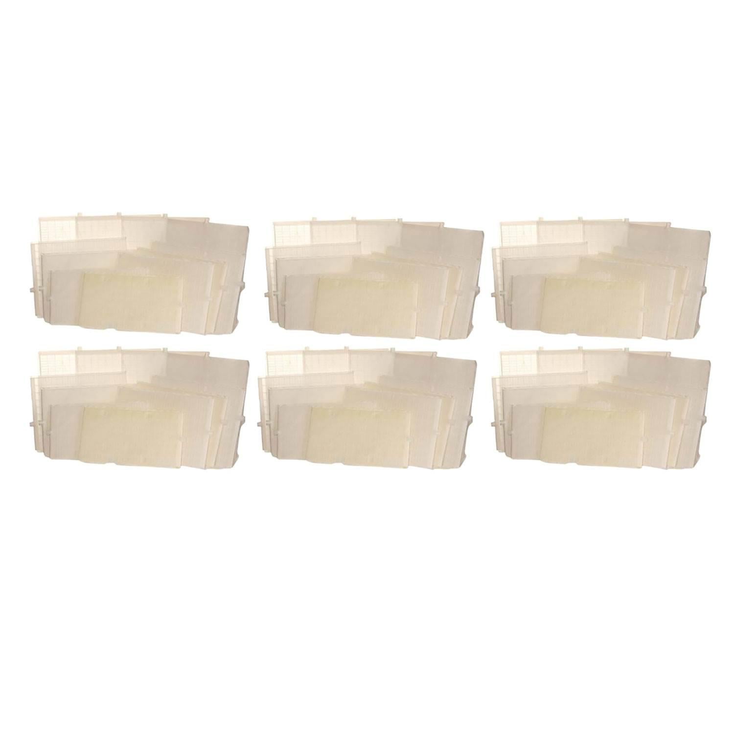 unicel fs-3053 complete replacement filter grid set sta-rite system 3 (6 pack)