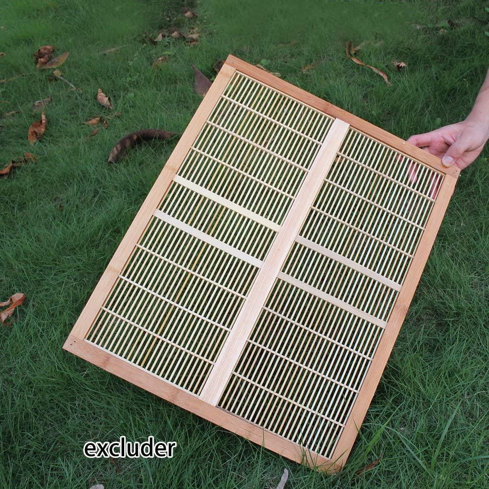 golden palace auto flow beehive 7pcs flow frame super box free flow frame (outer hive 7pcs flow frame set)