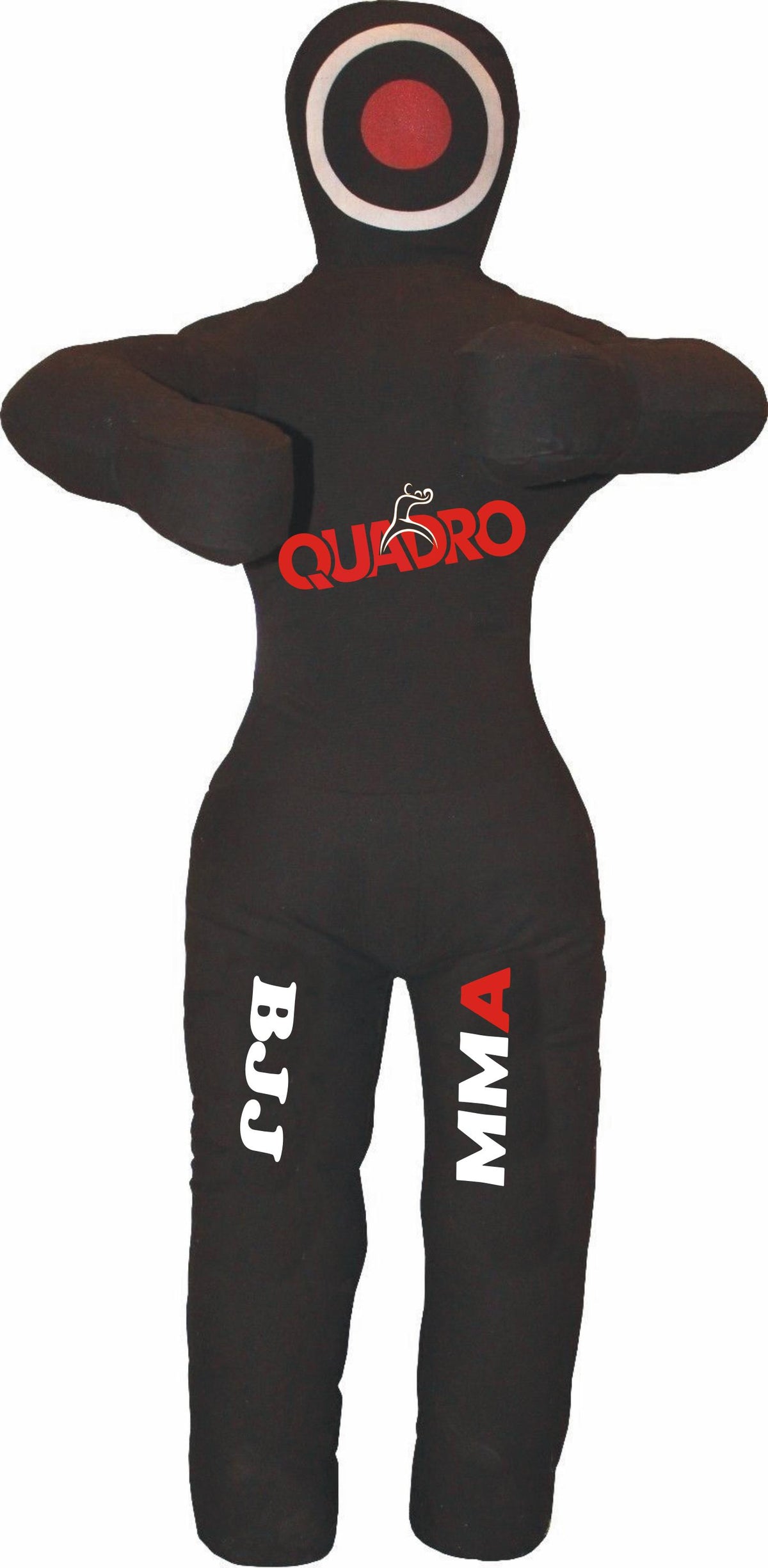 QUADRO MMA Standing Position Grappling Dummy Jiu Jitsu Punching Bag Black - 70 inches