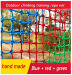 Kids Stair Protection Net Rope Cargo Netting Cut Off Netting Outdoor Climbing Net Children's High Altitude Anti-Fall Net Restaurant Bar Ceiling Decoration Net