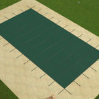 vevor pool safety cover 16'x28' 2-ply polypropylene mesh in ground rectangle