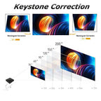 wifi android dlp projectors home tv video theater 16gb 1080p hd hdmi bluetooth