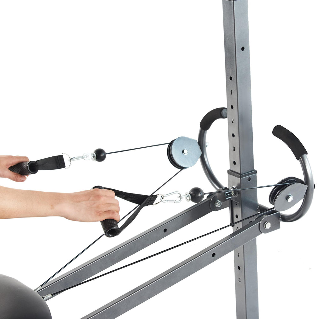 Everyday Essentials RS 70 Home Workout Total Body Strength Training Fitness Equipment with Resistance Bands and Floor Mats