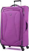 Atlantic Ultra Lite Softsides 29" Expandable Spinner, Bright Violet, Checked Large