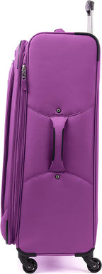 Atlantic Ultra Lite Softsides 29" Expandable Spinner, Bright Violet, Checked Large