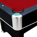 6 ft. Spartan Pool Table with Table Tennis Conversion Top in Black Finish