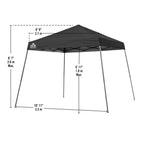 Expedition EX81 12 ft. x 12 ft. Green Instant Canopy