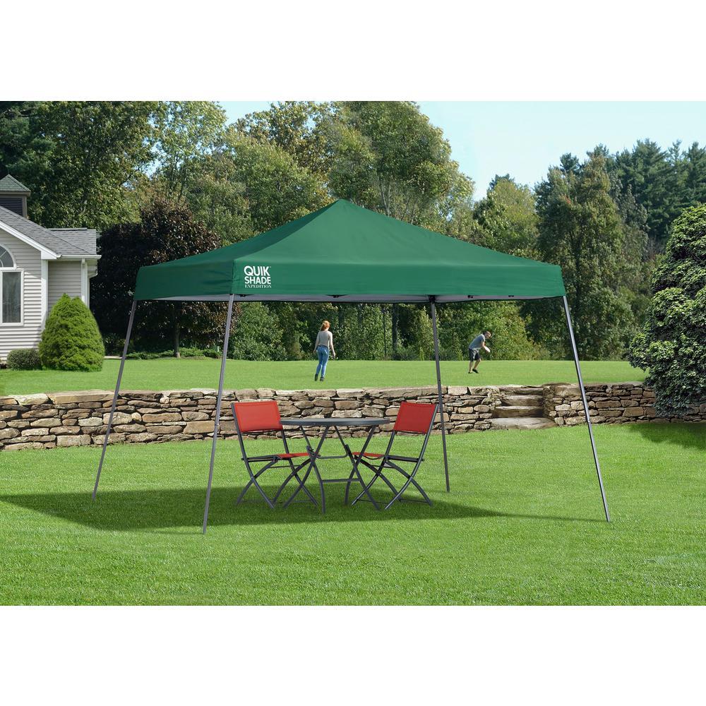 Expedition EX81 12 ft. x 12 ft. Green Instant Canopy