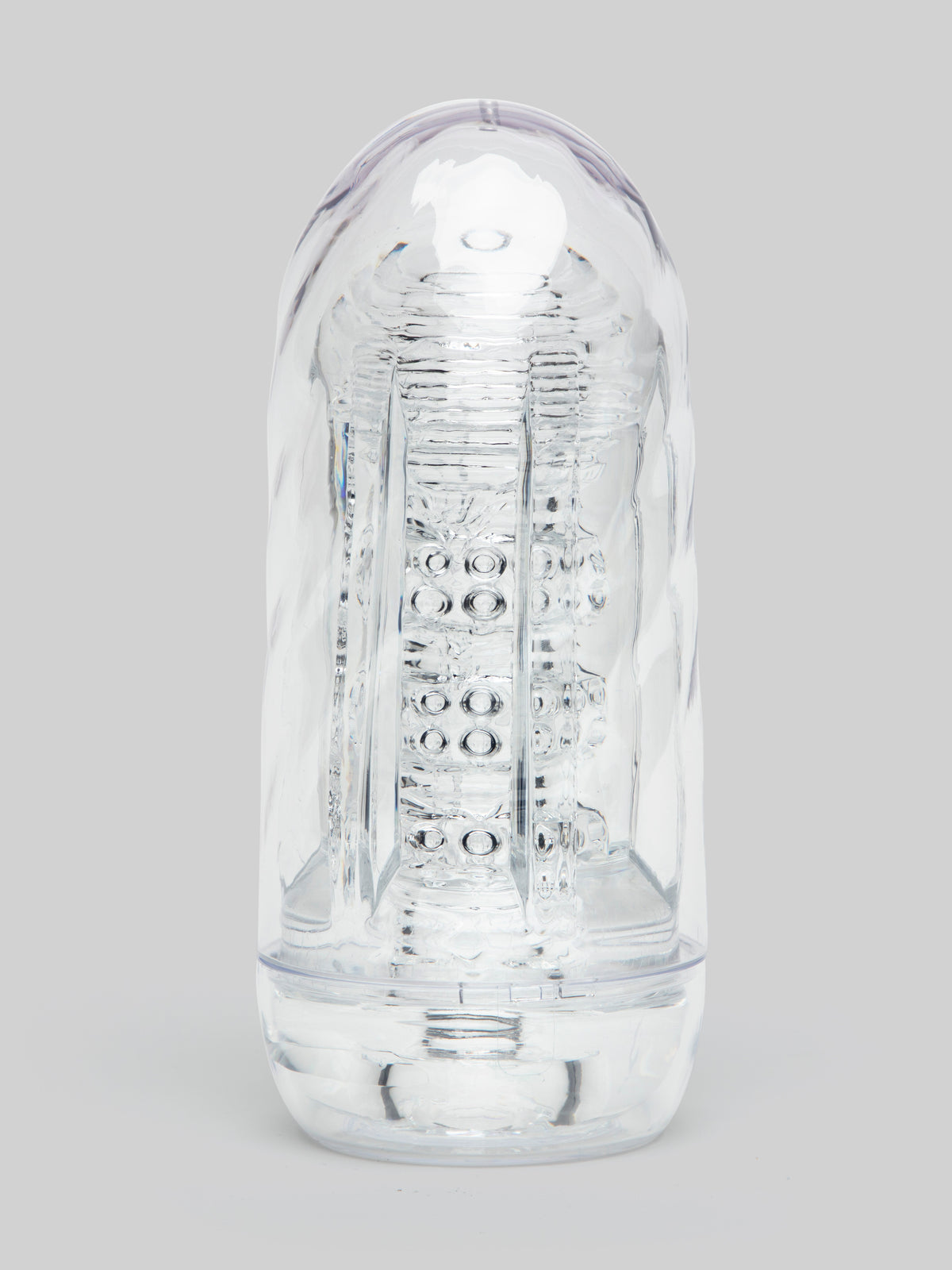 Lovehoney Sensation Clear Textured Male Masturbator , Clear