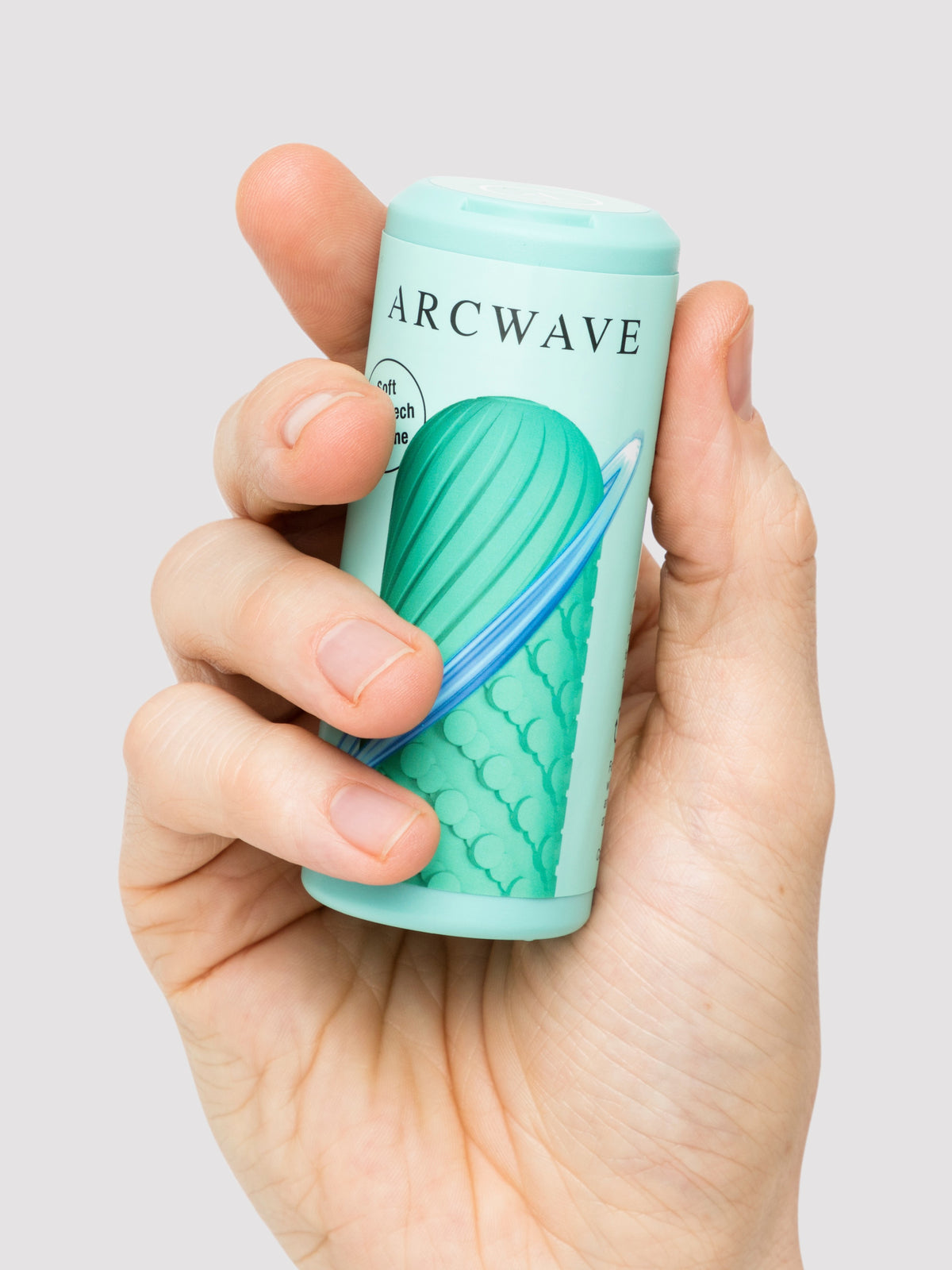Arcwave Ghost Silicone Reusable Reversible Textured Male Stroker, Green | Green