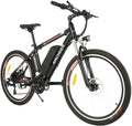 ANCHEER 26 inch Electric Bike for Adults, Commuting Ebike with 12.5ah/12.2ah Battery, 500W Motor Electric Mountain Bike, and Professional 21 Speed Gears