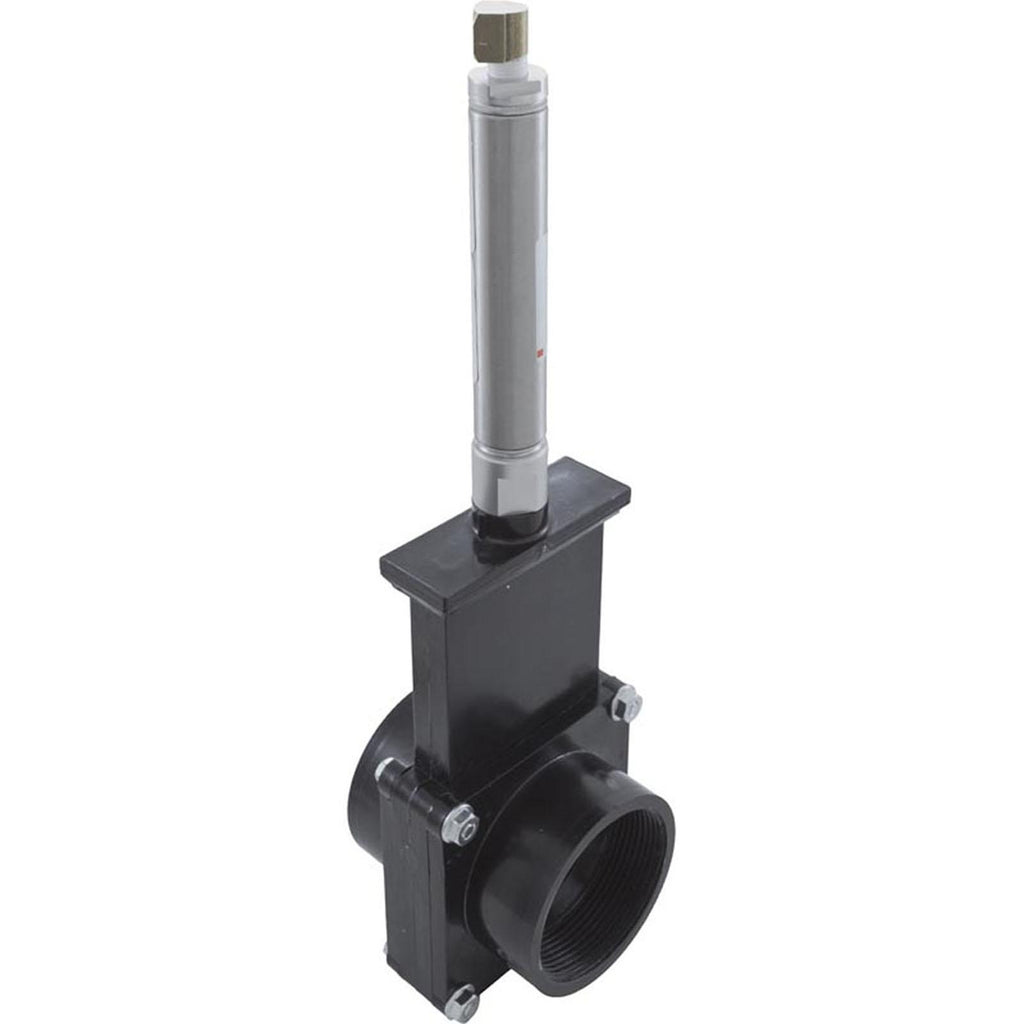 Valterra Products Gate Valve, 3 pc Pneumatic, Valterra, 2"fpt x 2"fpt, 40psi