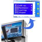 Commercial Soft Serve Ice Cream Machine Electric Soft Ice Cream Maker Benchtop