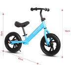 JLFSDB Kids Bike BMX Bike for Kids Boys Girls Bicycle Kids  Bike,12 Inch Walker Push Bicycle,Carbon Steel No Pedal Stride Bikes,for 2, 3, 4 Year Old Boy/Girl (Color : Red)