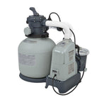 intex 1600 gph saltwater system &amp; sand filter pump set for above ground pools