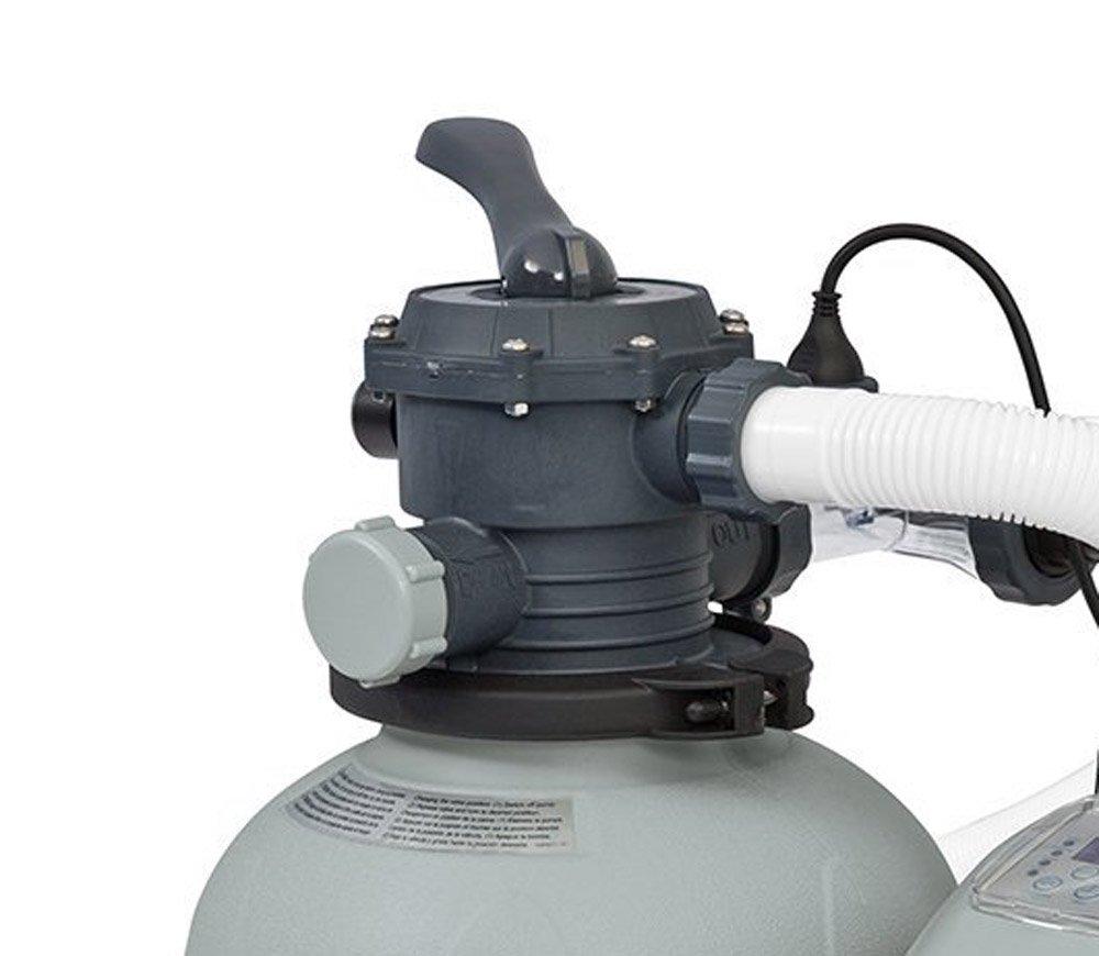intex 1600 gph saltwater system &amp; sand filter pump set for above ground pools