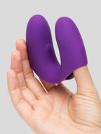 GLUVR Rechargeable 6 Function Finger Vibrator, Purple