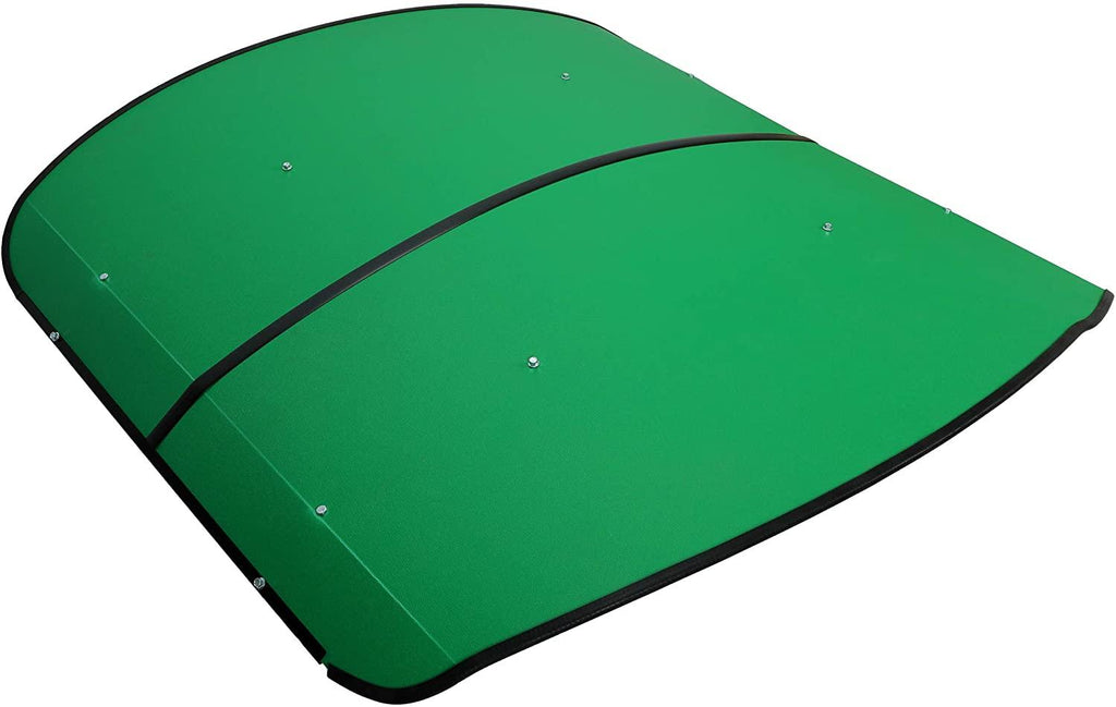 hecasa green tractor canopy compatible with all rops 48" x 52" equipped tractors with a 2" x 2" or 2" x 3" rops (will add about 4'' to the height of the tractor)