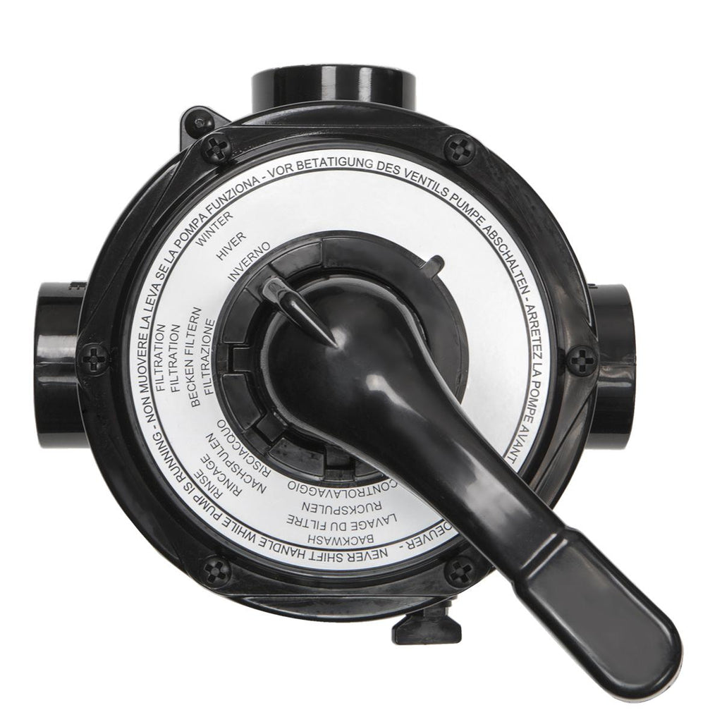13" inch sand filter 4 way valve with 3/4hp pool pump above ground pool with stand set