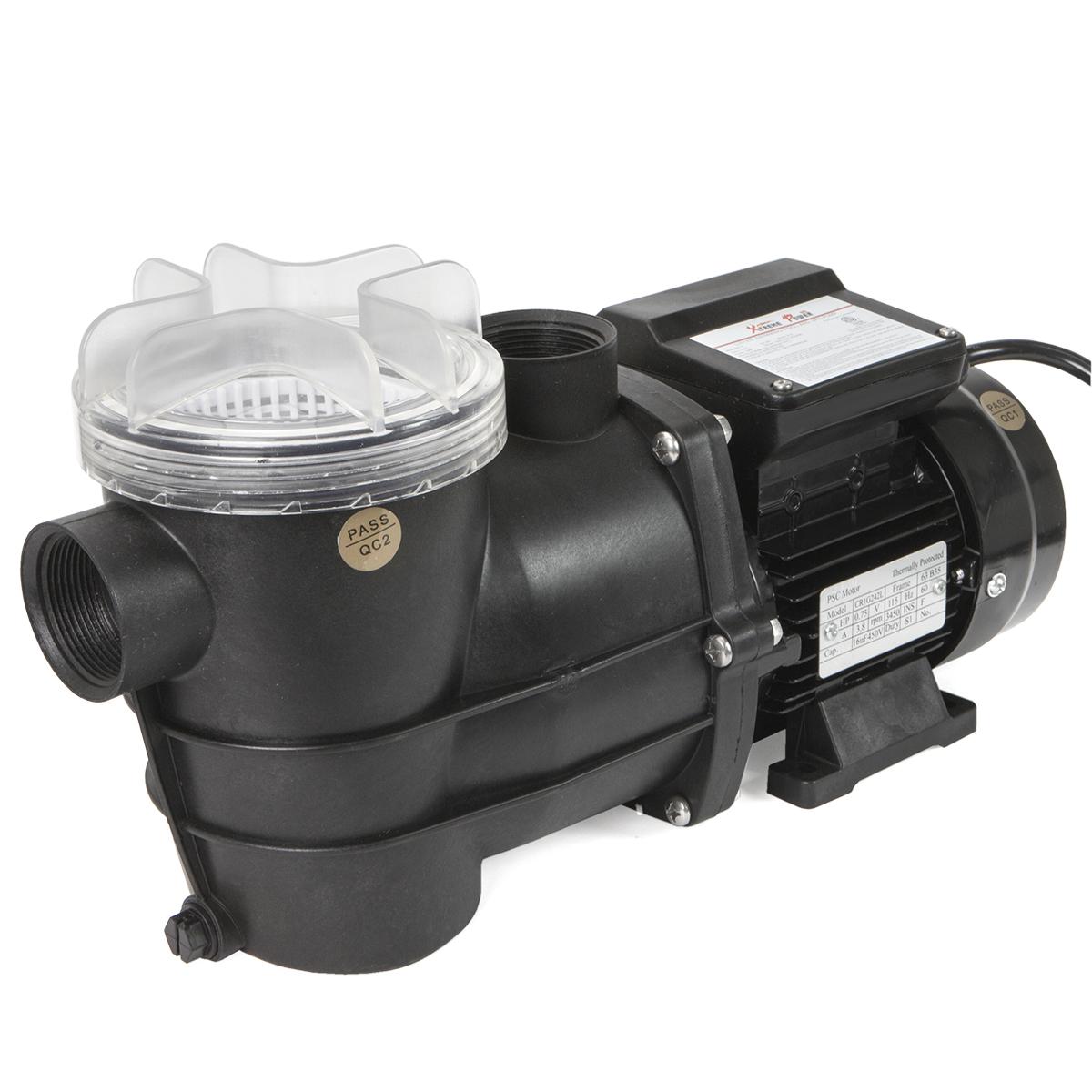 xtremepowerus 13" sand filter with 3/4hp pool pump 4-way valve above ground pool set with stand kit