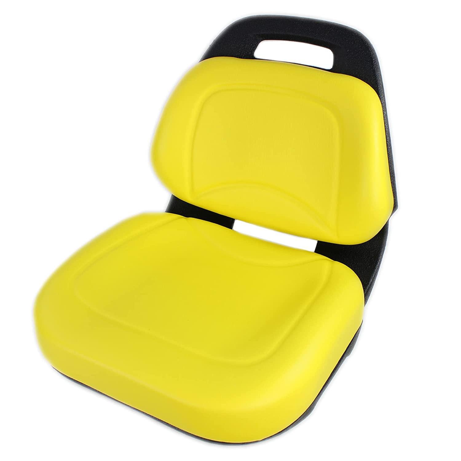 e-am136400 deluxe yellow seat for john deere x500, x520, x534, x540