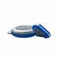 rave sports inflatable floating o zone xl plus water bouncer with slide (used)