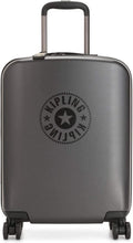 Curiosity Small 4 Wheeled Rolling Luggage Raw Black
