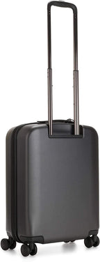 Curiosity Small 4 Wheeled Rolling Luggage Raw Black