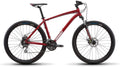 Diamondback Bicycles Overdrive Hardtail Mountain Bike with 27.5" Wheels, 18"/Medium, Red