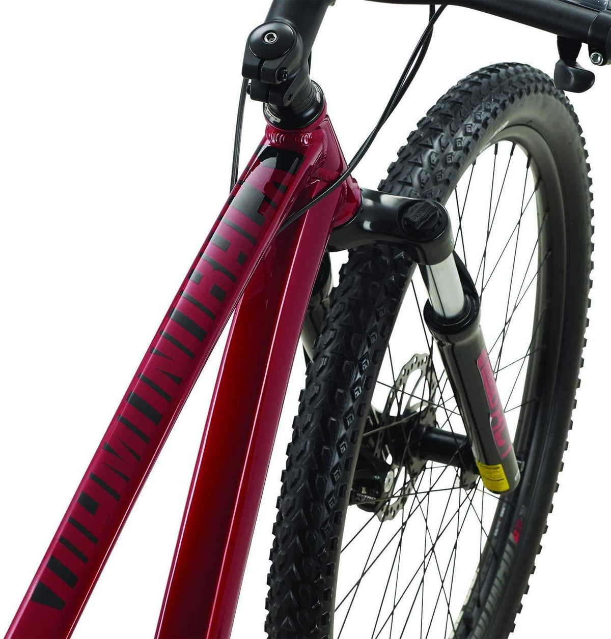 Diamondback Bicycles Overdrive Hardtail Mountain Bike with 27.5" Wheels, 18"/Medium, Red