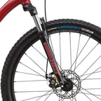 Diamondback Bicycles Overdrive Hardtail Mountain Bike with 27.5" Wheels, 18"/Medium, Red