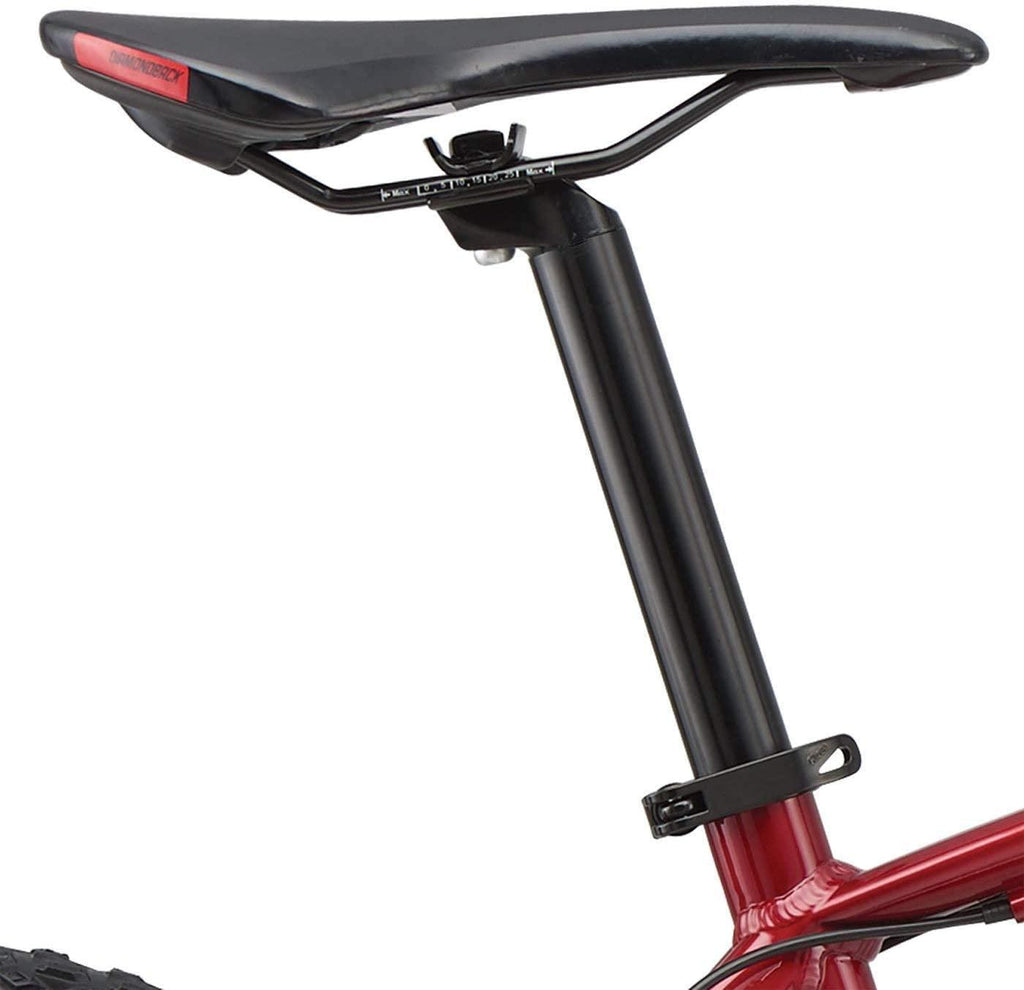 Diamondback Bicycles Overdrive Hardtail Mountain Bike with 27.5" Wheels, 18"/Medium, Red