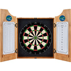 20.5 in. Dallas Mavericks Hardwood Classics NBA Wood Dart Cabinet Set