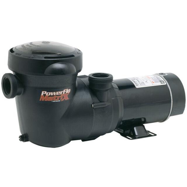 genuine hayward above ground power flo matrix 1 hp w3sp1592 swimming pool pump